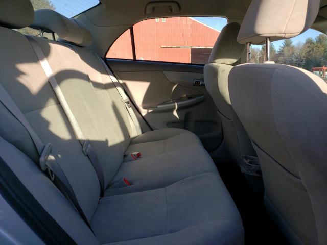1NXBU4EE3AZ198118 - 2010 TOYOTA COROLLA BASE SILVER photo 10
