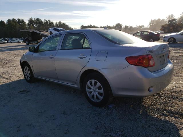 1NXBU4EE3AZ198118 - 2010 TOYOTA COROLLA BASE SILVER photo 2