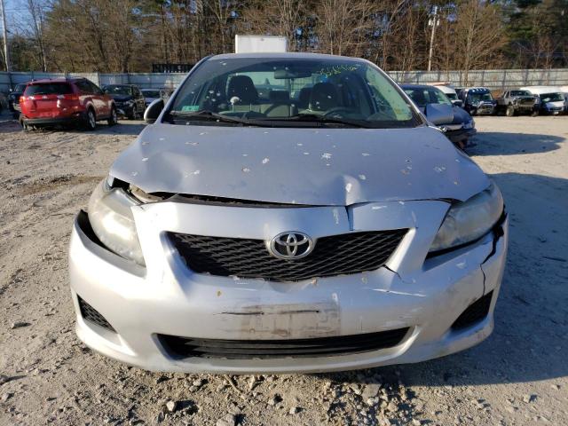 1NXBU4EE3AZ198118 - 2010 TOYOTA COROLLA BASE SILVER photo 5