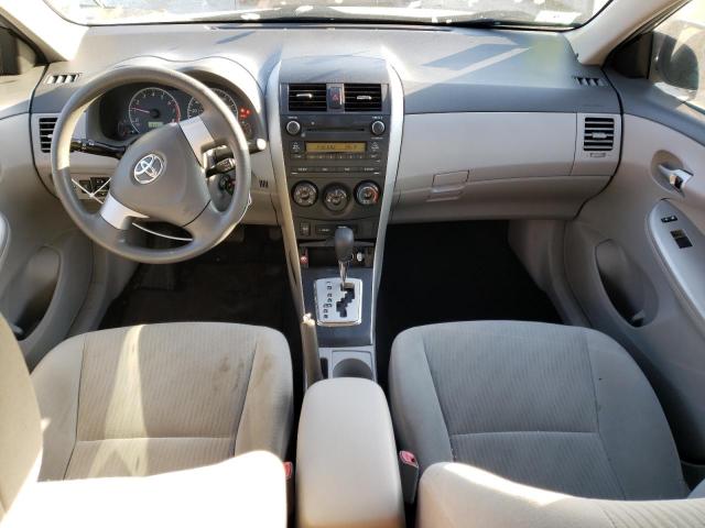 1NXBU4EE3AZ198118 - 2010 TOYOTA COROLLA BASE SILVER photo 8