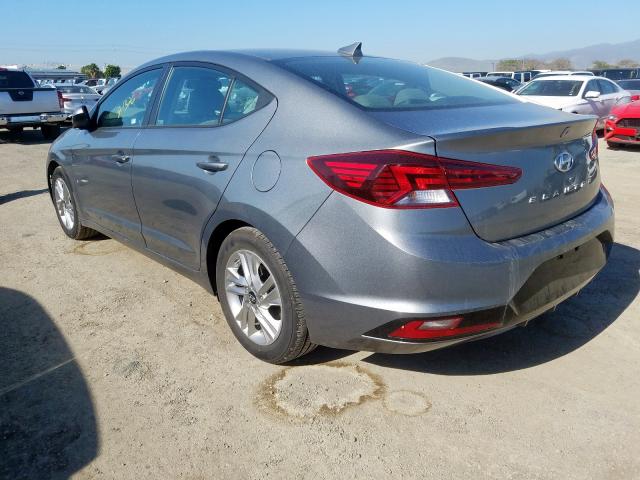 KMHD84LF7KU769037 - 2019 HYUNDAI ELANTRA SEL  photo 3