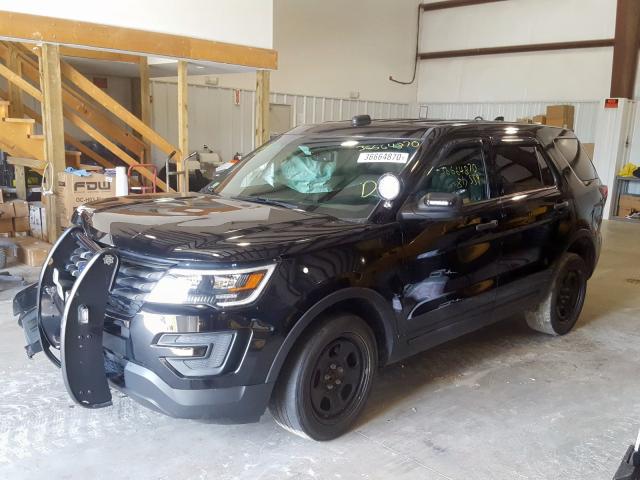 1FM5K8AR1GGA08424 - 2016 FORD EXPLORER POLICE INTERCEPTOR  photo 2