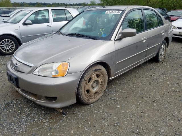 JHMES96613S020863 - 2003 HONDA CIVIC HYBRID  photo 2