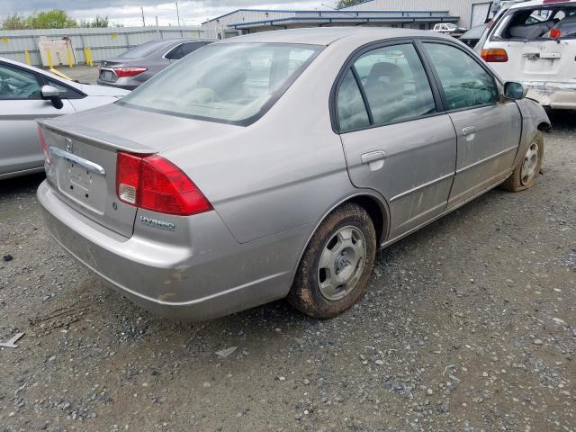 JHMES96613S020863 - 2003 HONDA CIVIC HYBRID  photo 4