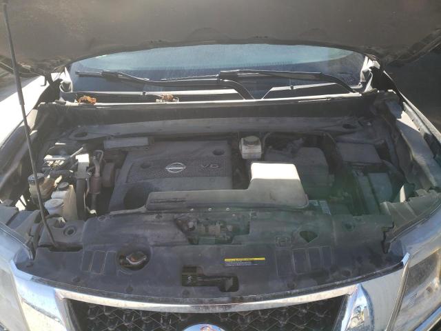 5N1AR2MM4FC642307 - 2015 NISSAN PATHFINDER S შავი ფოტო 12
