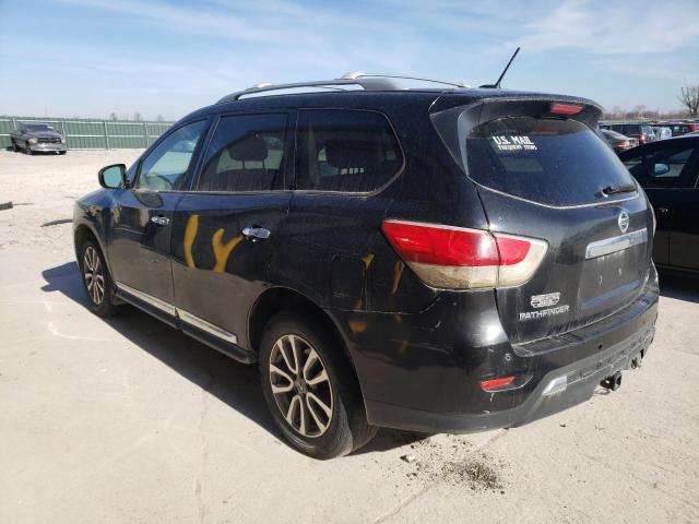 5N1AR2MM4FC642307 - 2015 NISSAN PATHFINDER S შავი ფოტო 2