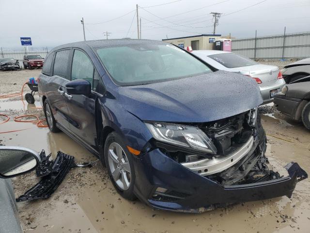 5FNRL6H73LB023233 - 2020 HONDA ODYSSEY EXL BLUE photo 4