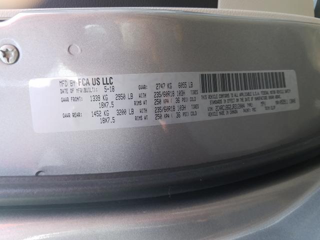 2C4RC1BG2JR312004 - 2018 CHRYSLER PACIFICA TOURING L  լուսանկար 10