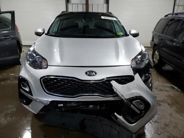 KNDPNCAC7N7952048 - 2022 KIA SPORTAGE EX SILVER photo 5