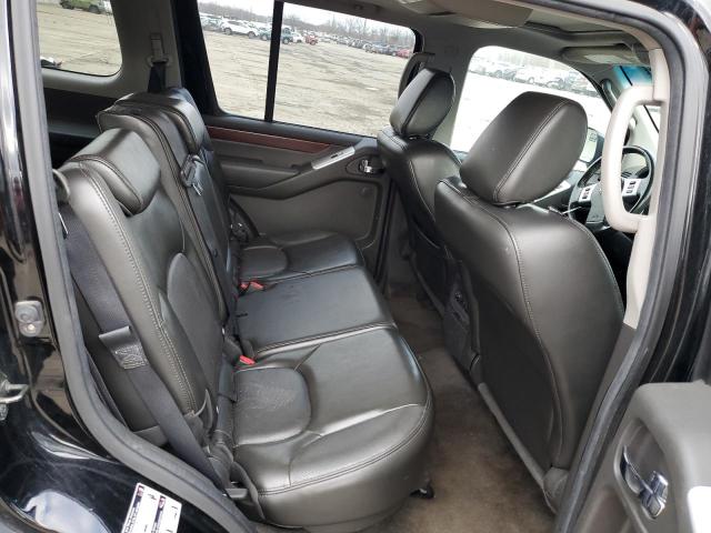 5N1AR1NB9AC626085 - 2010 NISSAN PATHFINDER S BLACK photo 10