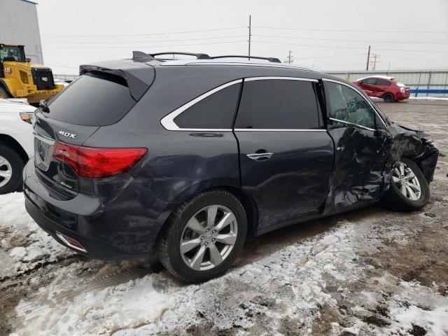 5FRYD4H86EB039014 - 2014 ACURA MDX ADVANCE GRAY photo 3