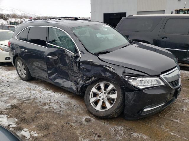 5FRYD4H86EB039014 - 2014 ACURA MDX ADVANCE GRAY photo 4