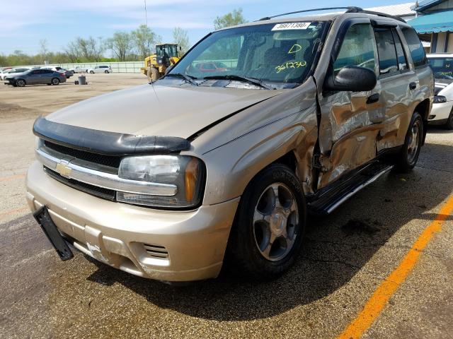 1GNDS13S762361230 - 2006 CHEVROLET TRAILBLAZER LS  photo 2