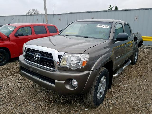 3TMMU4FN2BM030231 - 2011 TOYOTA TACOMA DOUBLE CAB LONG BED  photo 2