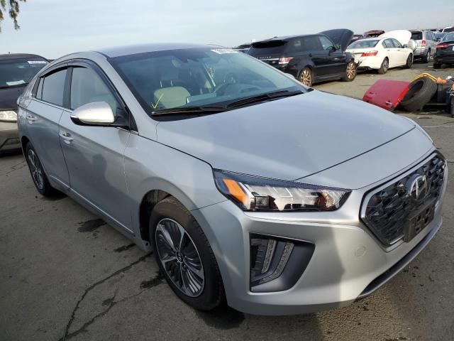 KMHC75LD7MU248647 - 2021 HYUNDAI IONIQ SEL SILVER photo 4