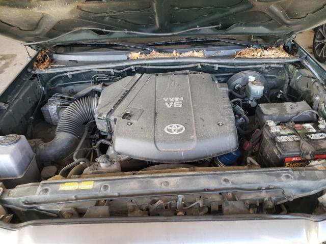 5TEUU42N49Z658133 - 2009 TOYOTA TACOMA ACCESS CAB შავი ფოტო 11