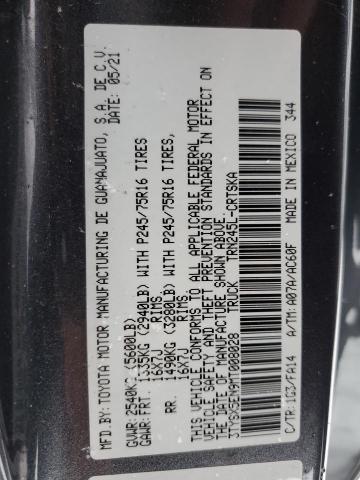 3TYSX5EN9MT008028 - 2021 TOYOTA TACOMA ACCESS CAB ნაცრისფერი ფოტო 12