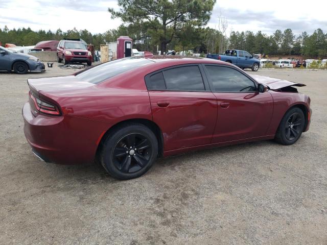 2C3CDXHGXJH221120 - 2018 DODGE CHARGER SXT PLUS BURGUNDY photo 3