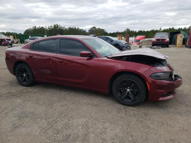 2C3CDXHGXJH221120 - 2018 DODGE CHARGER SXT PLUS BURGUNDY photo 4