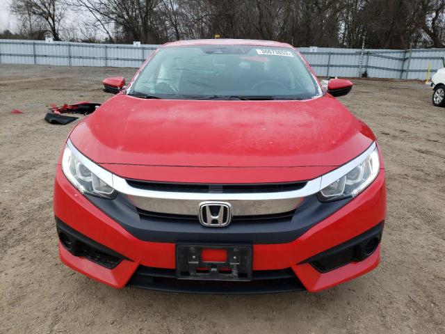 2HGFC2F86HH000216 - 2017 HONDA CIVIC EX RED photo 5