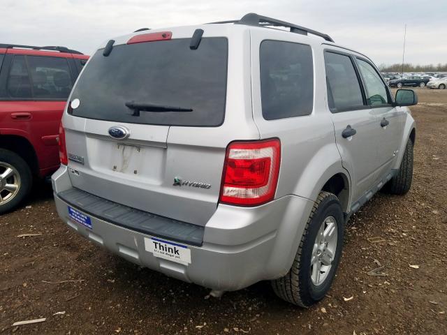 1FMCU49339KD04586 - 2009 FORD ESCAPE HYBRID  photo 4