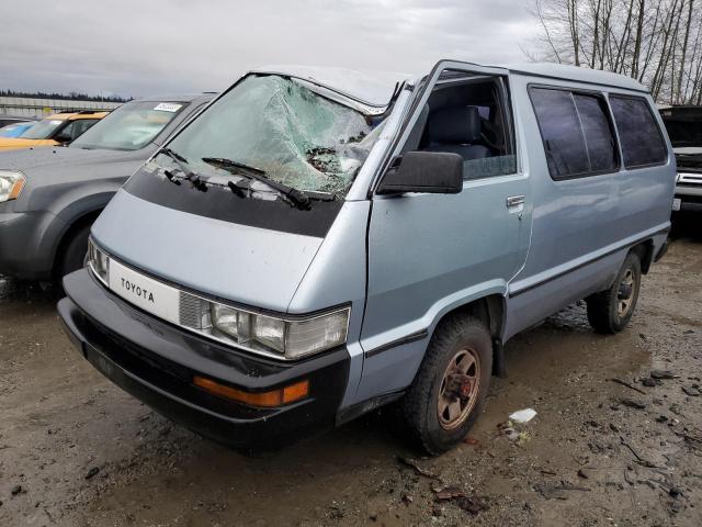 JT3YR32W0K0010899 - 1989 TOYOTA VAN WAGON DELUXE BLUE photo 1