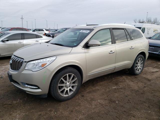 5GAKVBKD9FJ162350 - 2015 BUICK ENCLAVE CREAM photo 1