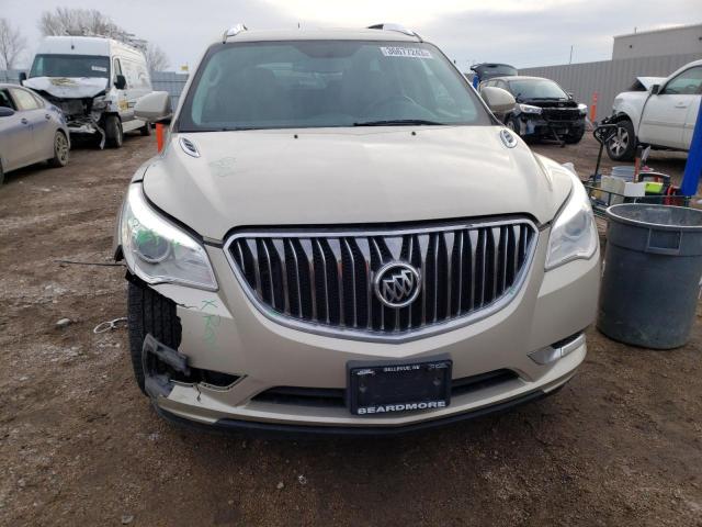 5GAKVBKD9FJ162350 - 2015 BUICK ENCLAVE CREAM photo 5