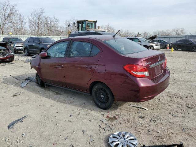 ML32F3FJ5KHF12811 - 2019 MITSUBISHI MIRAGE G4 ES Tünd qırmızı foto 2