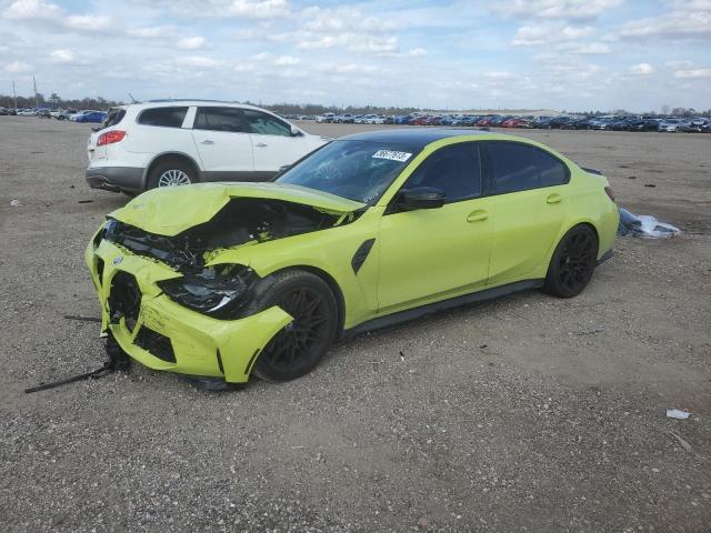 WBS43AY09NFN08404 - 2022 BMW M3 COMPETITION GREEN photo 1