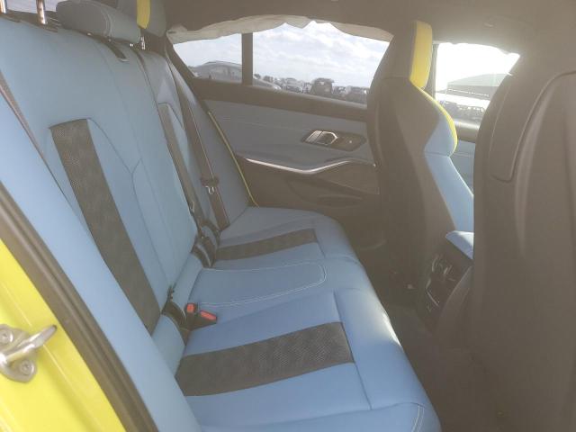 WBS43AY09NFN08404 - 2022 BMW M3 COMPETITION GREEN photo 10