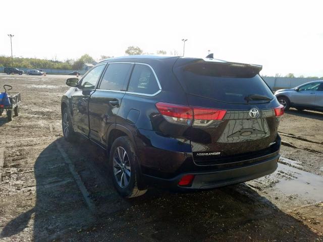 5TDJZRFH2HS475055 - 2017 TOYOTA HIGHLANDER SE  photo 3