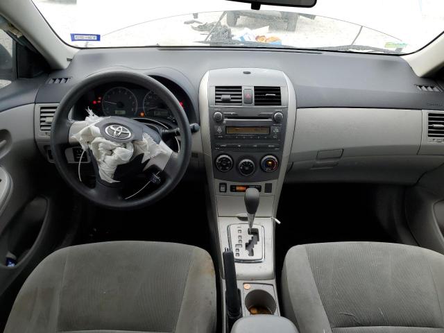 2T1BU4EE1BC647735 - 2011 TOYOTA COROLLA BASE SILVER photo 8