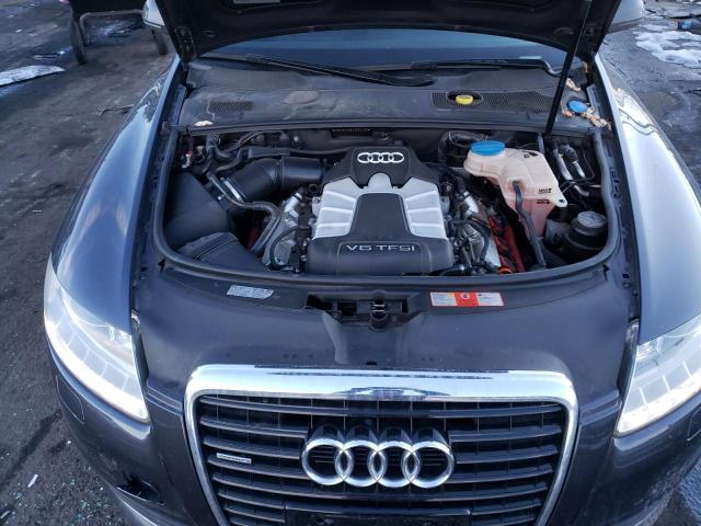WAUKGAFB8AN023126 - 2010 AUDI A6 PRESTIGE შავი ფოტო 11