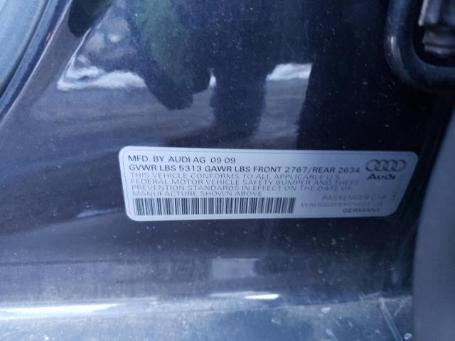 WAUKGAFB8AN023126 - 2010 AUDI A6 PRESTIGE შავი ფოტო 12