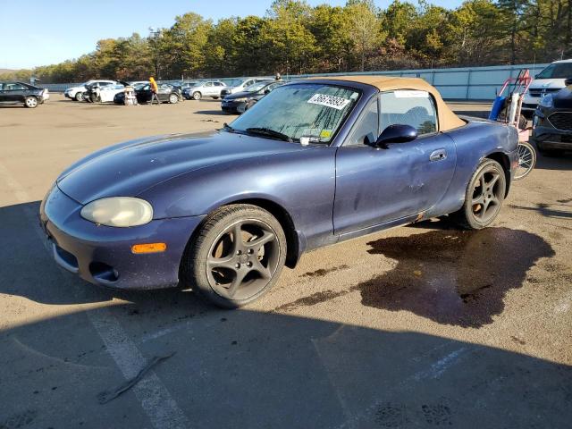 JM1NB353310218049 - 2001 MAZDA MX-5 MIATA BASE BLUE photo 1