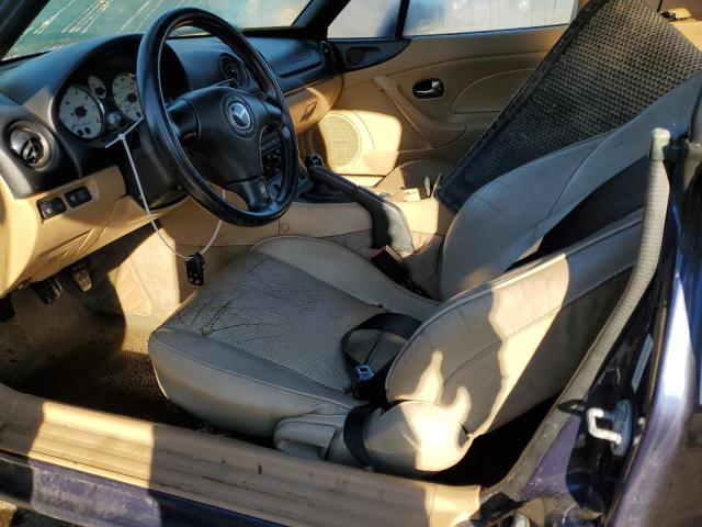 JM1NB353310218049 - 2001 MAZDA MX-5 MIATA BASE BLUE photo 7