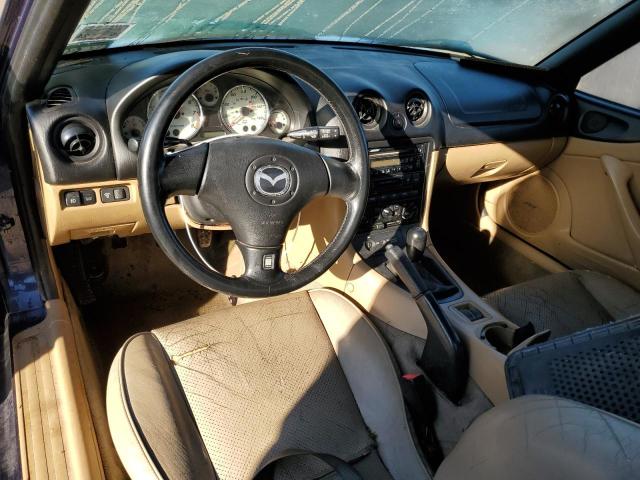 JM1NB353310218049 - 2001 MAZDA MX-5 MIATA BASE BLUE photo 8