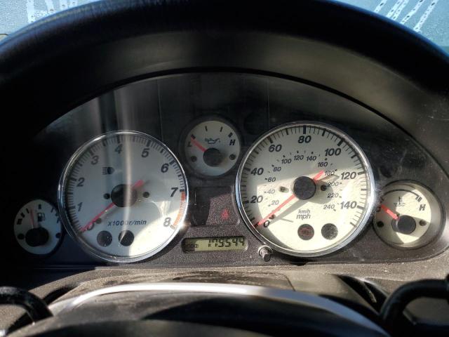 JM1NB353310218049 - 2001 MAZDA MX-5 MIATA BASE BLUE photo 9