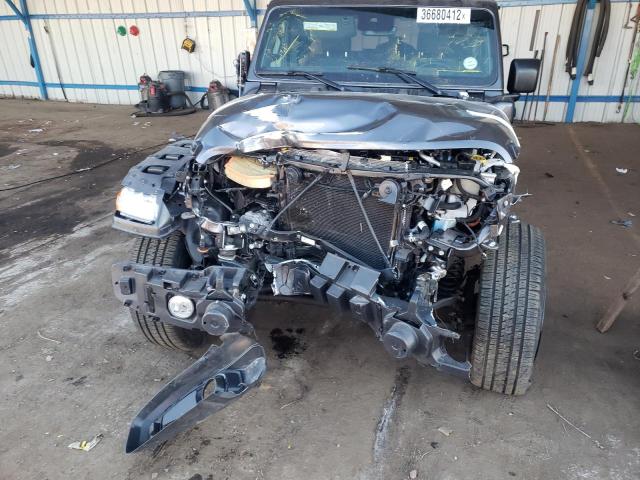 1C4JJXP68MW676753 - 2021 JEEP WRANGLER U SAHARA 4XE GRAY photo 9