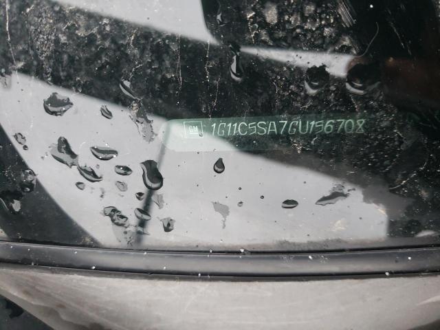 1G11C5SA7GU156708 - 2016 CHEVROLET MALIBU LIM LT WHITE photo 12