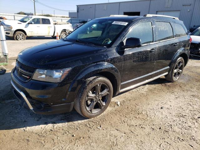 3C4PDCGB6JT322724 - 2018 DODGE JOURNEY CROSSROAD BLACK photo 1