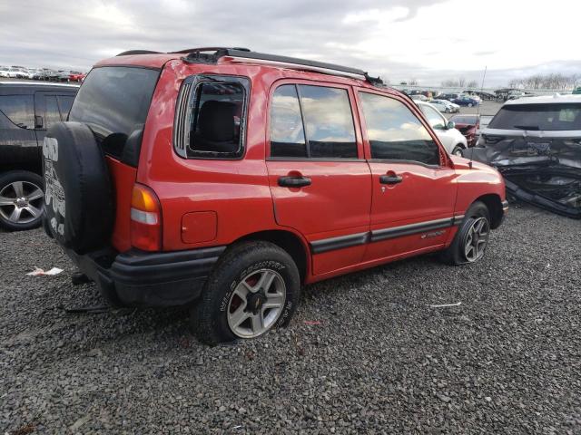 2CNBJ13C226954479 - 2002 CHEVROLET TRACKER RED photo 3