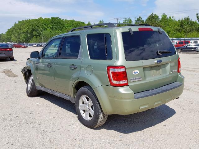 1FMCU49339KA92028 - 2009 FORD ESCAPE HYBRID  photo 3