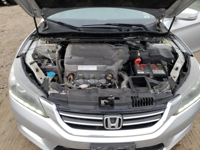 1HGCR3F85DA014656 - 2013 HONDA ACCORD EXL SILVER photo 11