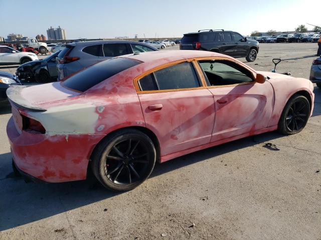2C3CDXBG1JH277441 - 2018 DODGE CHARGER SXT RED photo 3