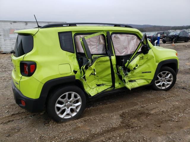 ZACCJABB6JPJ05701 - 2018 JEEP RENEGADE LATITUDE GREEN photo 3