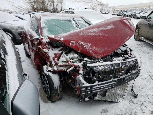 3N1AB8CV2NY307044 - 2022 NISSAN SENTRA SV BURGUNDY photo 4