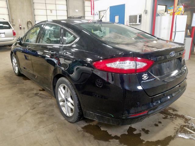 3FA6P0HD2GR341803 - 2016 FORD FUSION SE  photo 3