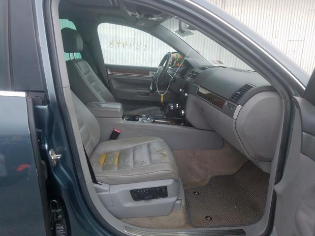 WVGMM77L15D012409 - 2005 VOLKSWAGEN TOUAREG 4.2  photo 5